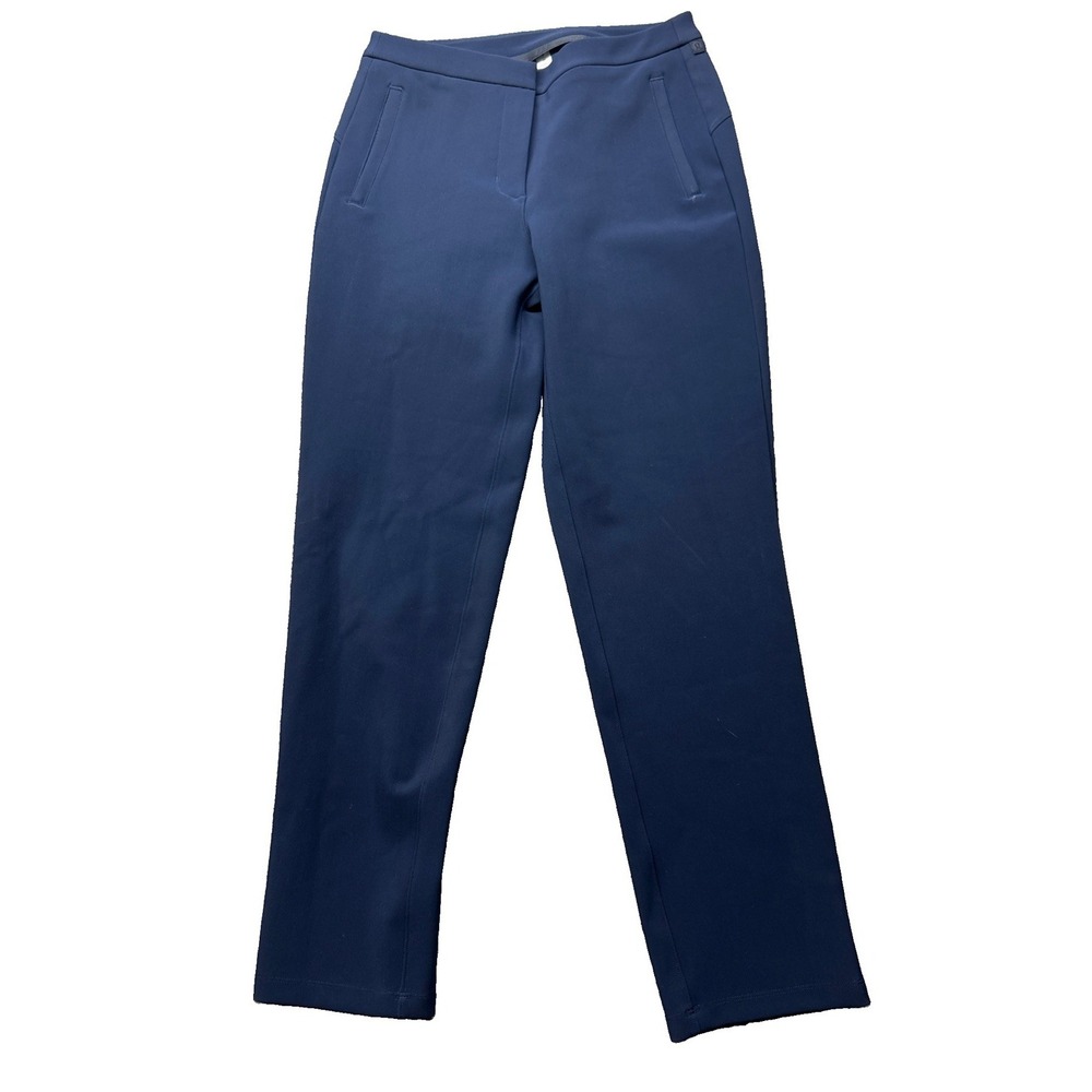 Lululemon Womens Navy Blue Straight Leg Activewear Pants Size 4